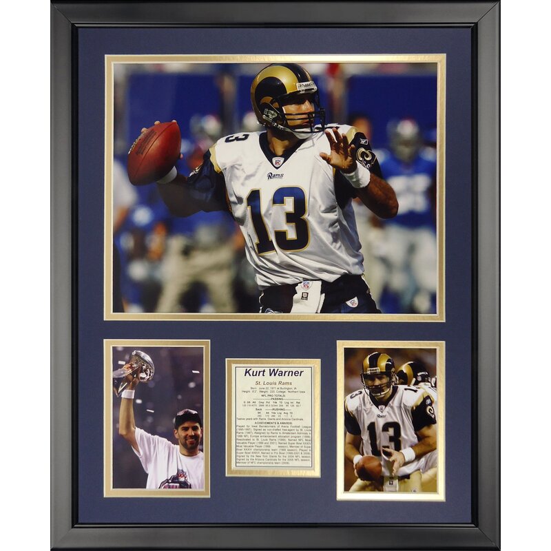 Kurt Warner cheapest signed 8x10 framed